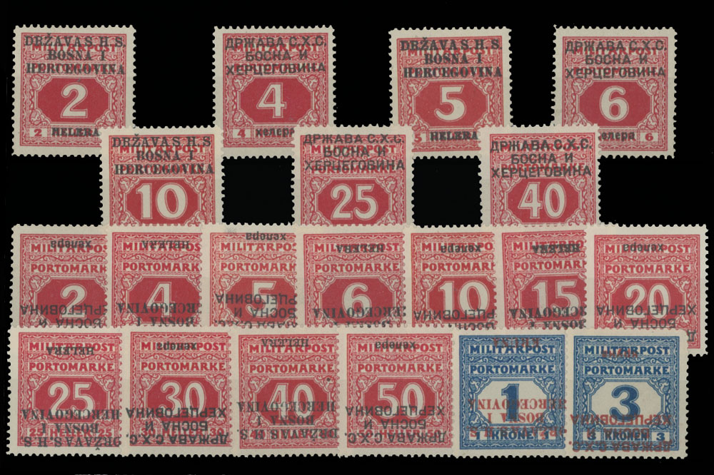 Lot 1218 - Yugoslavia issues for bosnia and herzegovina - Raritan Stamps Inc. Auction #95 Worldwide Air Post Stamps and Philatelic Rarities of the World Lot 1218 - Yugoslavia issues for bosnia and herzegovina - Raritan Stamps Inc. Auction #95 Worldwide Air Post Stamps and Philatelic Rarities of the World