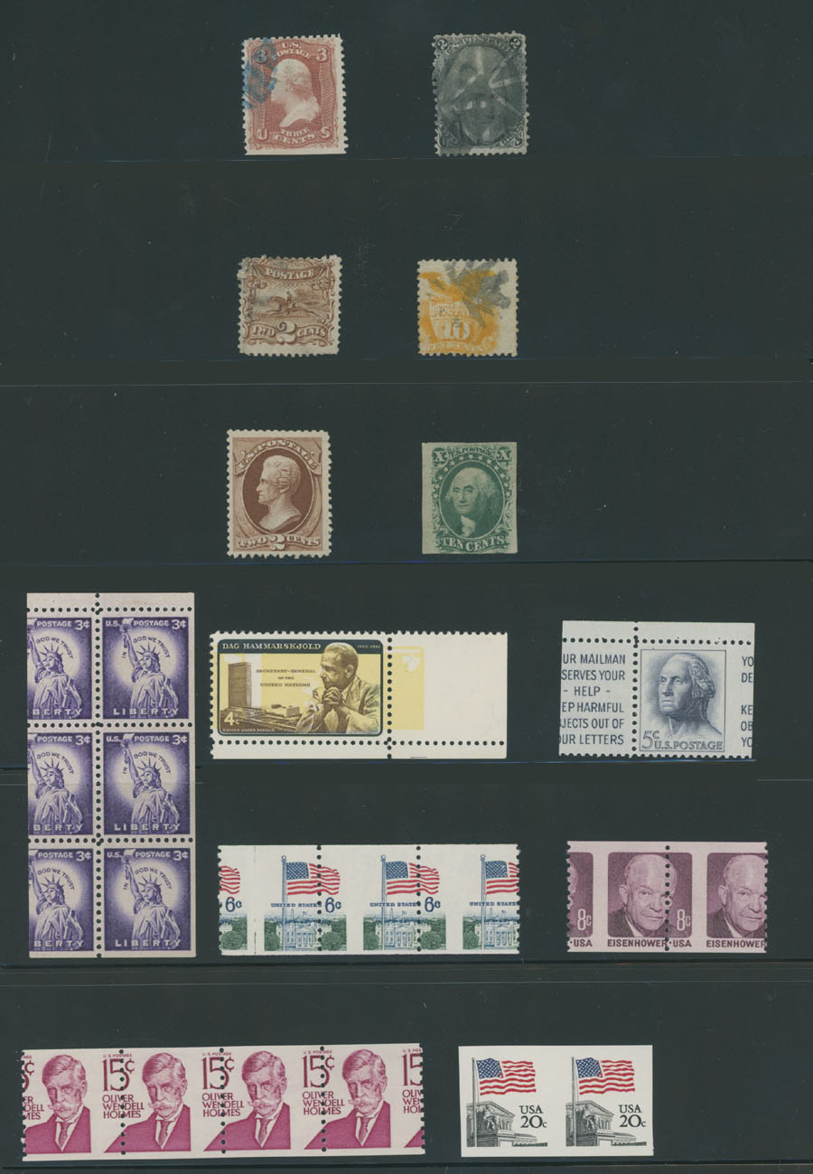 Lot 253 - 2. United States Collective Lots and Collections -  Raritan Stamps Inc. Auction #95 Worldwide Air Post Stamps and Philatelic Rarities of the World