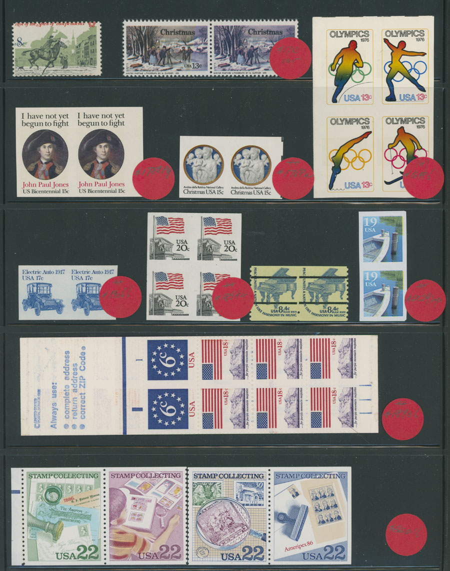 Lot 256 - 2. United States Collective Lots and Collections -  Raritan Stamps Inc. Auction #95 Worldwide Air Post Stamps and Philatelic Rarities of the World