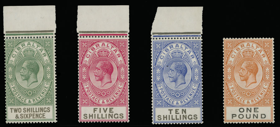 Lot 431 - 7. British Commonwealth (C-Z) Gibraltar - Raritan Stamps Inc. Auction #95 Worldwide Air Post Stamps and Philatelic Rarities of the World Lot 431 - 7. British Commonwealth (C-Z) Gibraltar - Raritan Stamps Inc. Auction #95 Worldwide Air Post Stamps and Philatelic Rarities of the World