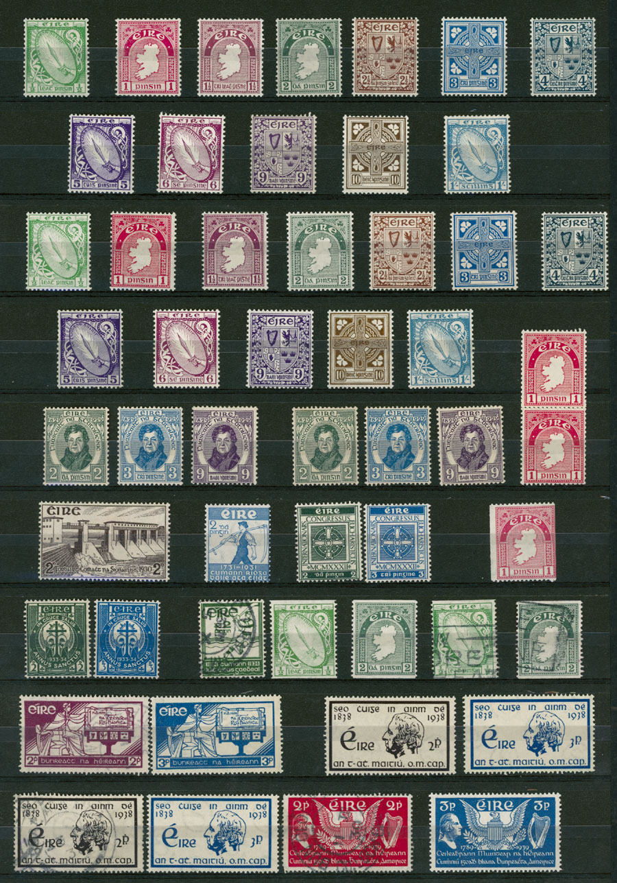 Lot 441 - 7. British Commonwealth (C-Z) ireland - Raritan Stamps Inc. Auction #95 Worldwide Air Post Stamps and Philatelic Rarities of the World Lot 441 - 7. British Commonwealth (C-Z) ireland - Raritan Stamps Inc. Auction #95 Worldwide Air Post Stamps and Philatelic Rarities of the World