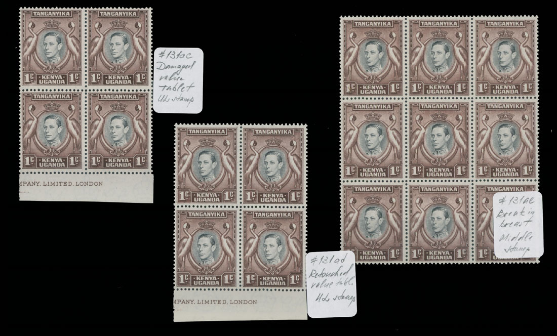 Lot 444 - 7. British Commonwealth (C-Z) Kenya, Uganda and Tanganyika - Raritan Stamps Inc. Auction #95 Worldwide Air Post Stamps and Philatelic Rarities of the World Lot 444 - 7. British Commonwealth (C-Z) Kenya, Uganda and Tanganyika - Raritan Stamps Inc. Auction #95 Worldwide Air Post Stamps and Philatelic Rarities of the World