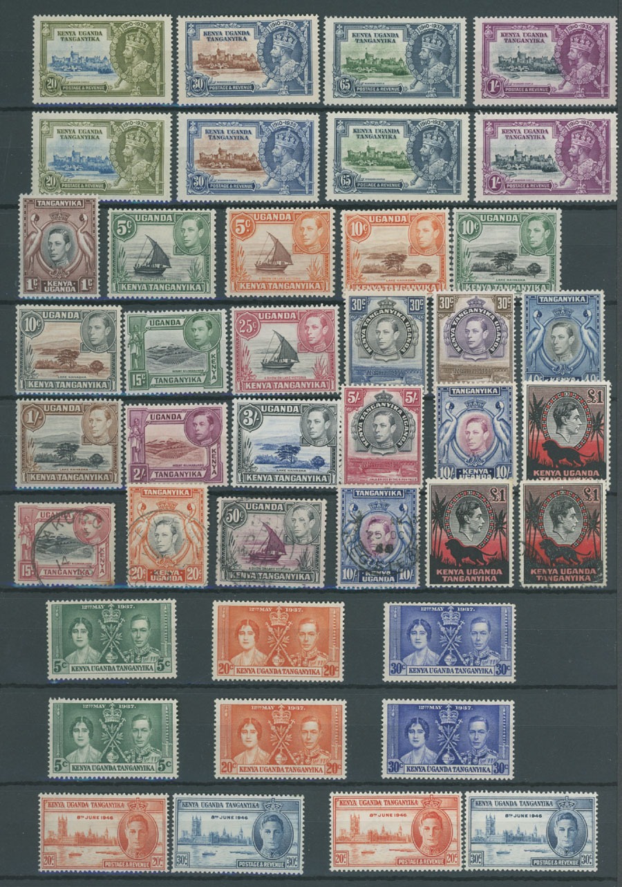 Lot 446 - 7. British Commonwealth (C-Z) Kenya, Uganda and Tanganyika - Raritan Stamps Inc. Auction #95 Worldwide Air Post Stamps and Philatelic Rarities of the World Lot 446 - 7. British Commonwealth (C-Z) Kenya, Uganda and Tanganyika - Raritan Stamps Inc. Auction #95 Worldwide Air Post Stamps and Philatelic Rarities of the World