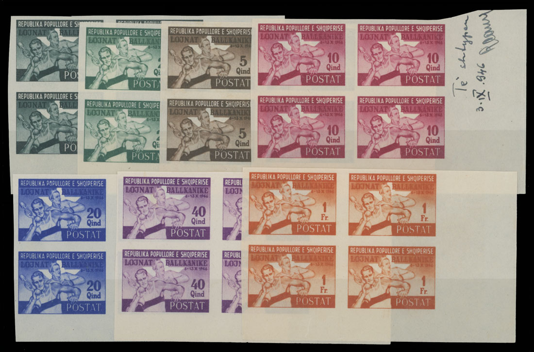 Lot 491 - Albania - Raritan Stamps Inc. Auction #95 Worldwide Air Post Stamps and Philatelic Rarities of the World Lot 491 - Albania - Raritan Stamps Inc. Auction #95 Worldwide Air Post Stamps and Philatelic Rarities of the World