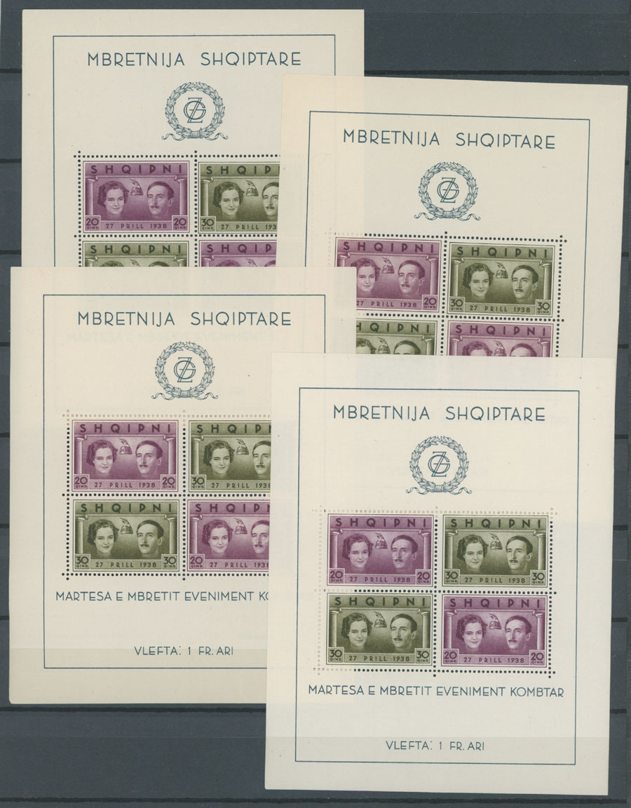 Lot 492 - Albania - Raritan Stamps Inc. Auction #95 Worldwide Air Post Stamps and Philatelic Rarities of the World Lot 492 - Albania - Raritan Stamps Inc. Auction #95 Worldwide Air Post Stamps and Philatelic Rarities of the World