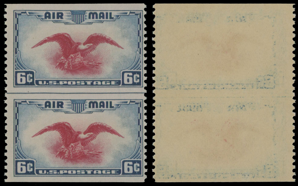Lot 6 - 1. Worldwide Air Post Stamps and Postal History United States - Air Post stamps -  Raritan Stamps Inc. Auction #95 Worldwide Air Post Stamps and Philatelic Rarities of the World
