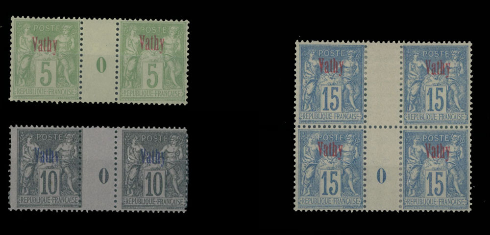 Lot 616 - France Offices in the Turkish Empire - Vathy (Samos) -  Raritan Stamps Inc. Auction #95 Worldwide Air Post Stamps and Philatelic Rarities of the World