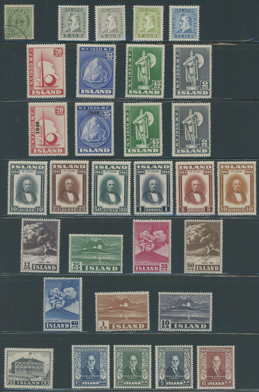 Lot 640 - Iceland - Raritan Stamps Inc. Auction #95 Worldwide Air Post Stamps and Philatelic Rarities of the World Lot 640 - Iceland - Raritan Stamps Inc. Auction #95 Worldwide Air Post Stamps and Philatelic Rarities of the World