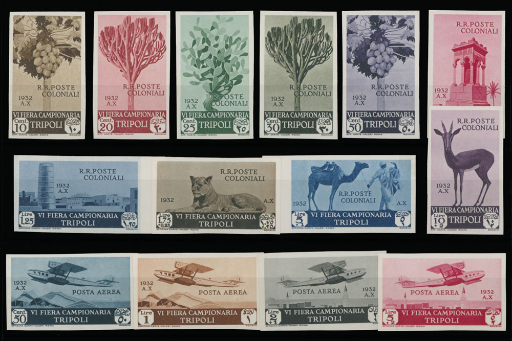 Lot 660 - italy - colonies libya -  Raritan Stamps Inc. Auction #95 Worldwide Air Post Stamps and Philatelic Rarities of the World