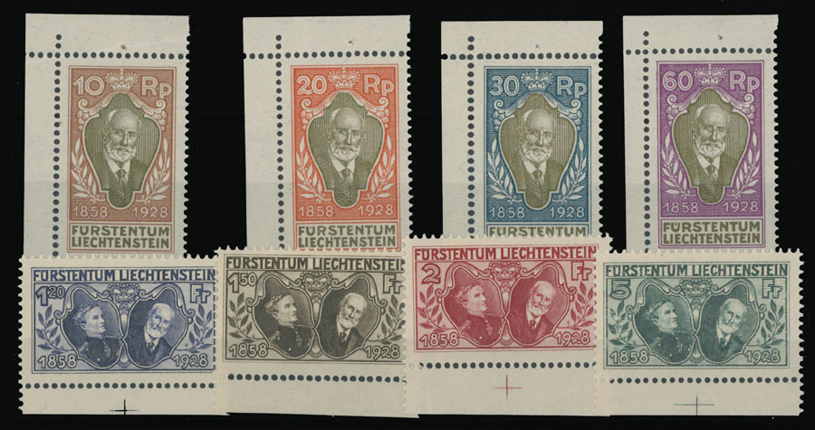 Lot 675 - Liechtenstein - Raritan Stamps Inc. Auction #95 Worldwide Air Post Stamps and Philatelic Rarities of the World Lot 675 - Liechtenstein - Raritan Stamps Inc. Auction #95 Worldwide Air Post Stamps and Philatelic Rarities of the World