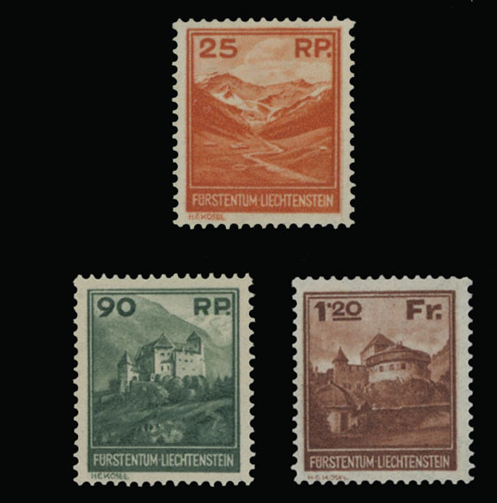 Lot 677 - Liechtenstein - Raritan Stamps Inc. Auction #95 Worldwide Air Post Stamps and Philatelic Rarities of the World Lot 677 - Liechtenstein - Raritan Stamps Inc. Auction #95 Worldwide Air Post Stamps and Philatelic Rarities of the World