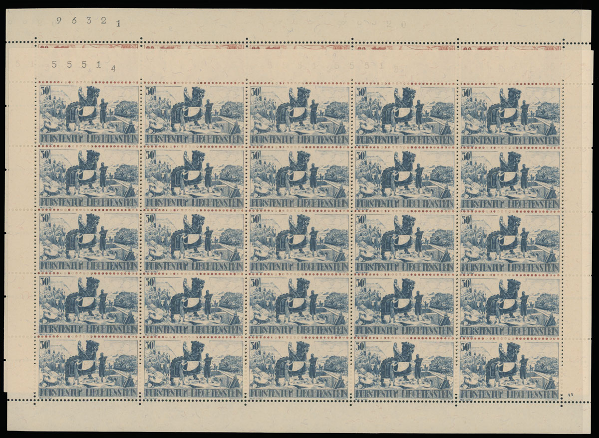 Lot 682 - Liechtenstein  -  Raritan Stamps Inc. Auction #95 Worldwide Air Post Stamps and Philatelic Rarities of the World