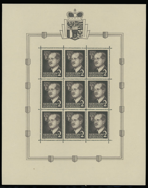 Lot 691 - Liechtenstein - Raritan Stamps Inc. Auction #95 Worldwide Air Post Stamps and Philatelic Rarities of the World Lot 691 - Liechtenstein - Raritan Stamps Inc. Auction #95 Worldwide Air Post Stamps and Philatelic Rarities of the World