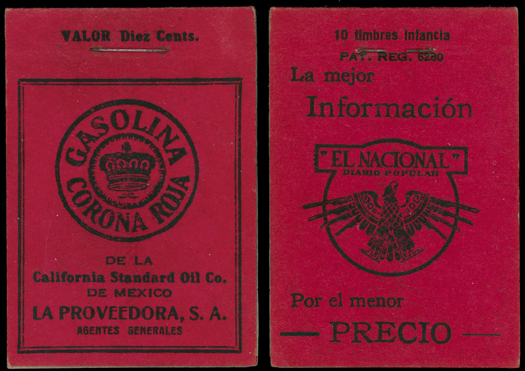 Lot 703 - Mexico stamp booklet - Raritan Stamps Inc. Auction #95 Worldwide Air Post Stamps and Philatelic Rarities of the World Lot 703 - Mexico stamp booklet - Raritan Stamps Inc. Auction #95 Worldwide Air Post Stamps and Philatelic Rarities of the World