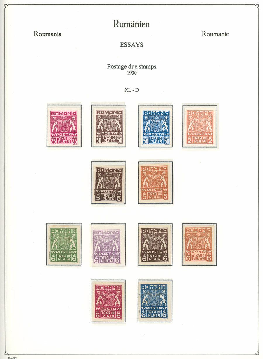 Lot 739 - Romania - Raritan Stamps Inc. Auction #95 Worldwide Air Post Stamps and Philatelic Rarities of the World Lot 739 - Romania - Raritan Stamps Inc. Auction #95 Worldwide Air Post Stamps and Philatelic Rarities of the World