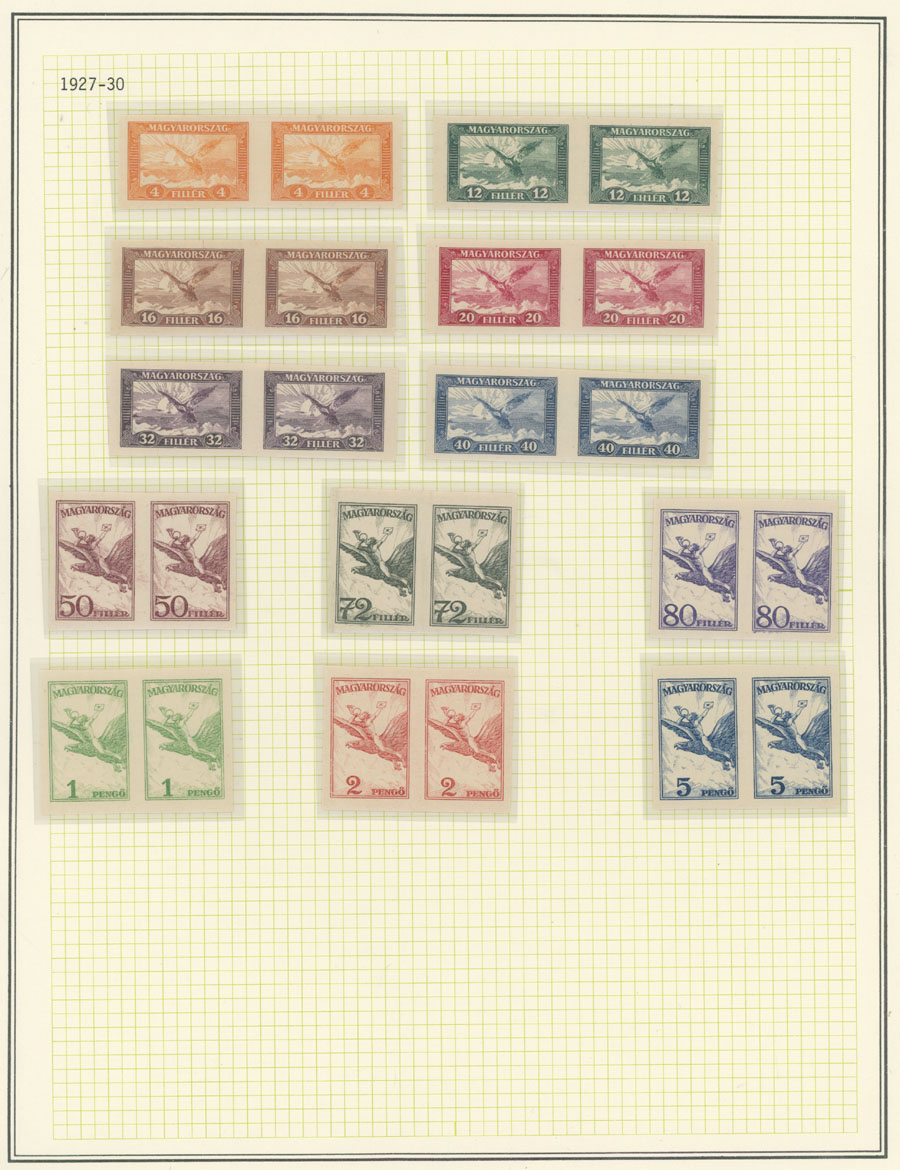 Lot 108 - 1. Worldwide Air Post Stamps and Postal History Hungary - Raritan Stamps Inc. Auction #96 Worldwide Air Post Stamps and Postal History, Philatelic Rarities of the World Lot 108 - 1. Worldwide Air Post Stamps and Postal History Hungary - Raritan Stamps Inc. Auction #96 Worldwide Air Post Stamps and Postal History, Philatelic Rarities of the World