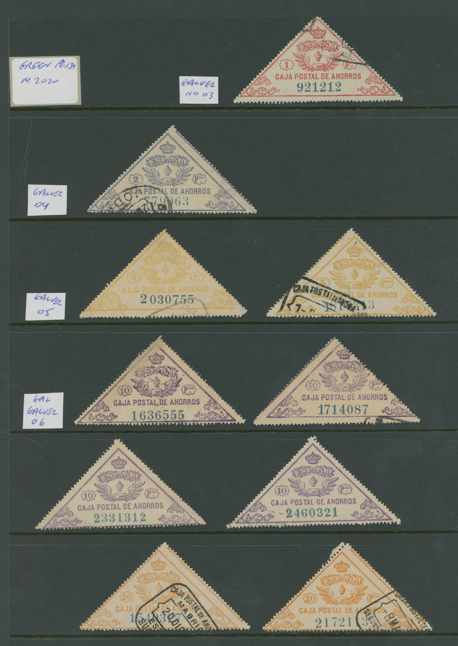 Lot 1250 - Spain  -  Raritan Stamps Inc. Auction #96 Worldwide Air Post Stamps and Postal History, Philatelic Rarities of the World