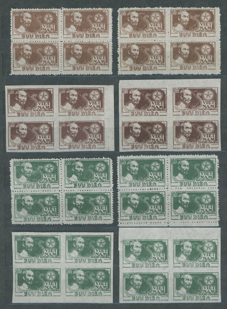 Lot 1339 - Vietnam, North Collections and Large Lots - Raritan Stamps Inc. Auction #96 Worldwide Air Post Stamps and Postal History, Philatelic Rarities of the World Lot 1339 - Vietnam, North Collections and Large Lots - Raritan Stamps Inc. Auction #96 Worldwide Air Post Stamps and Postal History, Philatelic Rarities of the World