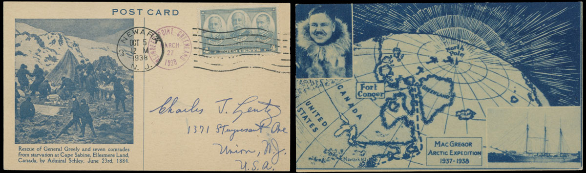 Lot 1353 - Worldwide Topical Issues Arctic and Antarctic Stamps and Postal History - USA - Raritan Stamps Inc. Auction #96 Worldwide Air Post Stamps and Postal History, Philatelic Rarities of the World Lot 1353 - Worldwide Topical Issues Arctic and Antarctic Stamps and Postal History - USA - Raritan Stamps Inc. Auction #96 Worldwide Air Post Stamps and Postal History, Philatelic Rarities of the World