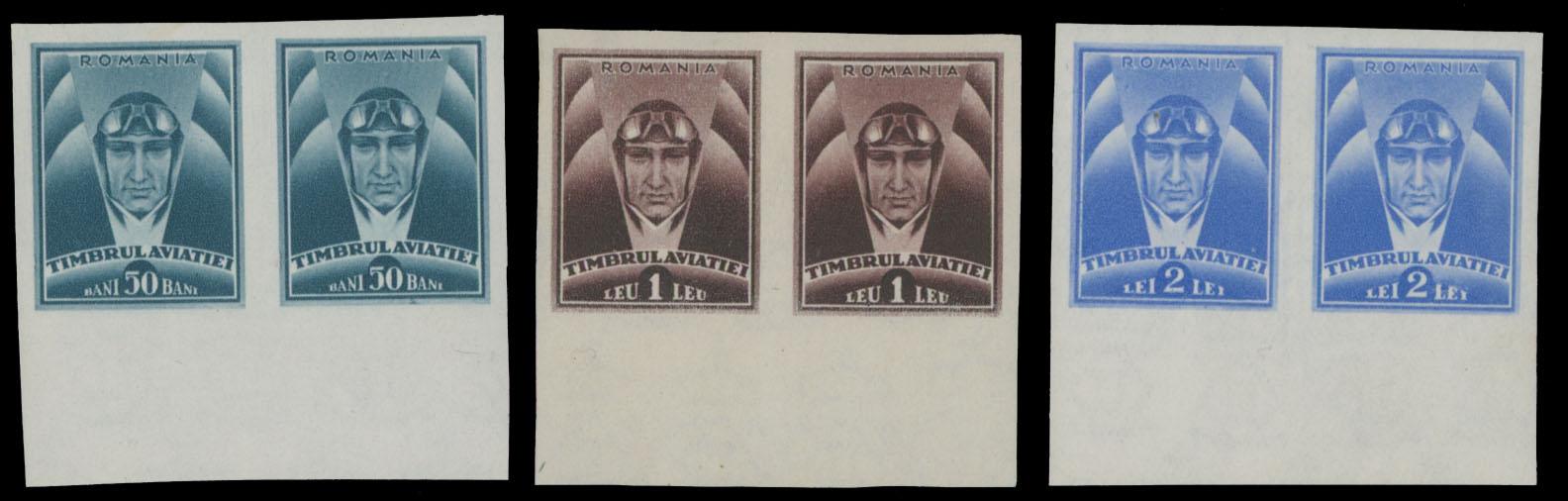 Lot 137 - 1. Worldwide Air Post Stamps and Postal History Romania -  Raritan Stamps Inc. Auction #96 Worldwide Air Post Stamps and Postal History, Philatelic Rarities of the World