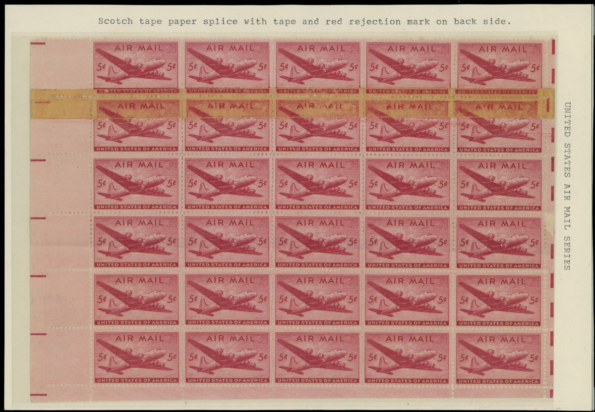 Lot 15 - 1. Worldwide Air Post Stamps and Postal History united states -  Raritan Stamps Inc. Auction #96 Worldwide Air Post Stamps and Postal History, Philatelic Rarities of the World
