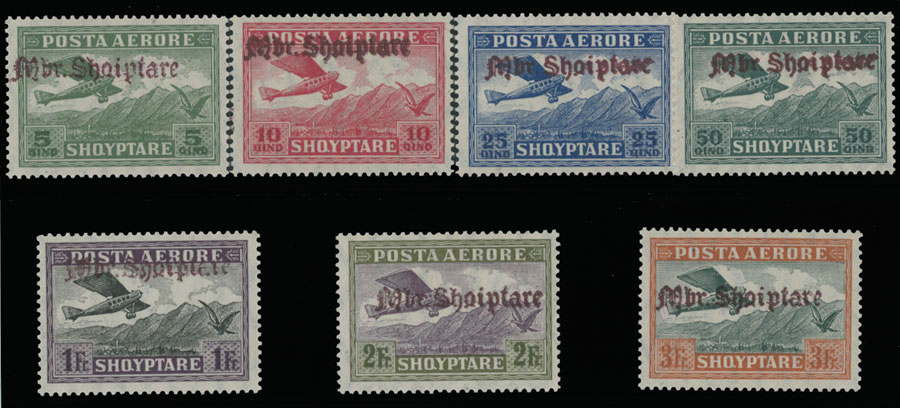 Lot 29 - 1. Worldwide Air Post Stamps and Postal History Albania - Raritan Stamps Inc. Auction #96 Worldwide Air Post Stamps and Postal History, Philatelic Rarities of the World Lot 29 - 1. Worldwide Air Post Stamps and Postal History Albania - Raritan Stamps Inc. Auction #96 Worldwide Air Post Stamps and Postal History, Philatelic Rarities of the World