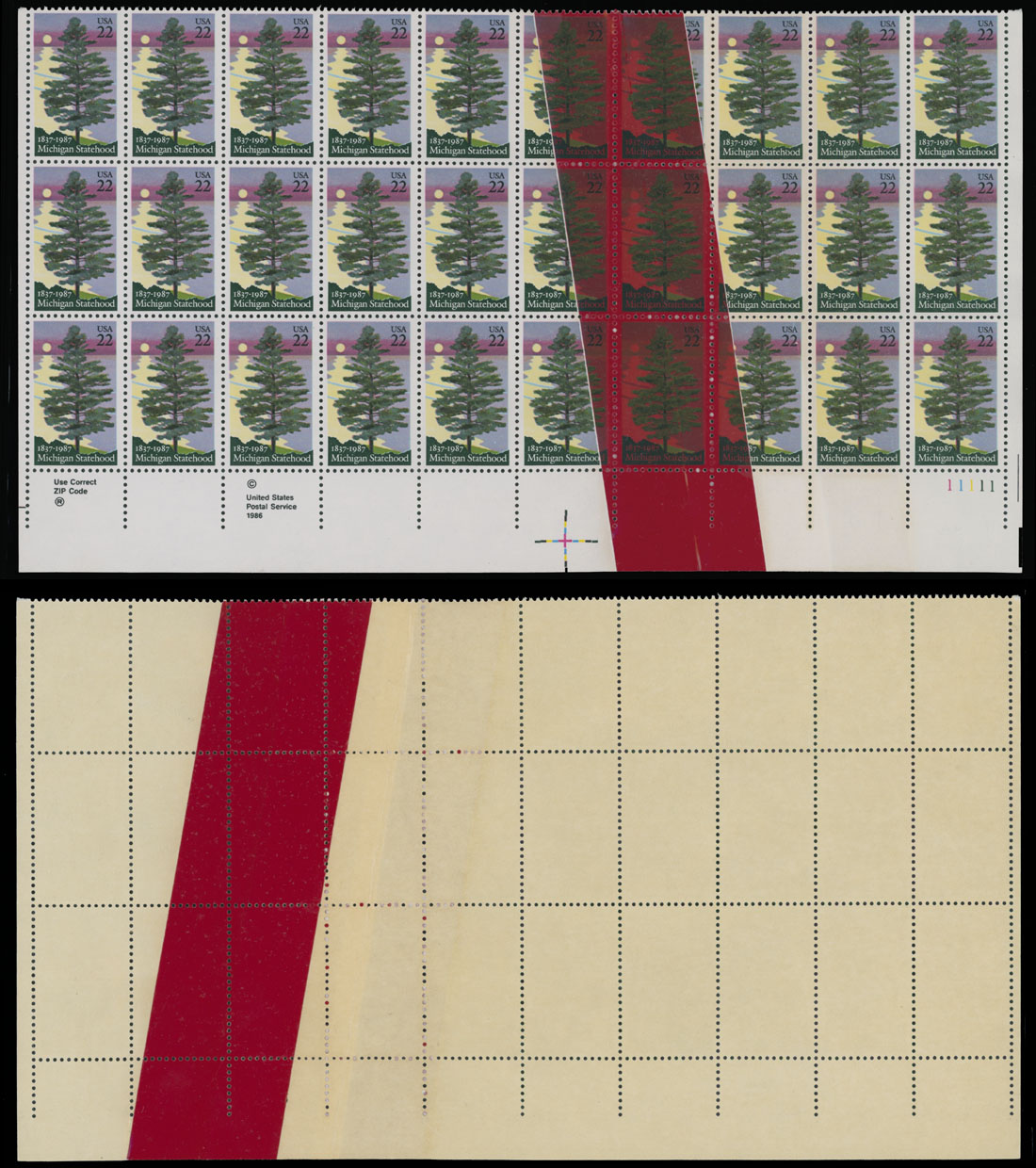 Lot 294 - 2. United States Modern Errors and Varieties - Raritan Stamps Inc. Auction #96 Worldwide Air Post Stamps and Postal History, Philatelic Rarities of the World Lot 294 - 2. United States Modern Errors and Varieties - Raritan Stamps Inc. Auction #96 Worldwide Air Post Stamps and Postal History, Philatelic Rarities of the World