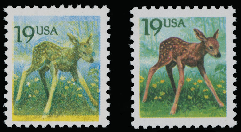 Lot 308 - 2. United States Modern Errors and Varieties -  Raritan Stamps Inc. Auction #96 Worldwide Air Post Stamps and Postal History, Philatelic Rarities of the World