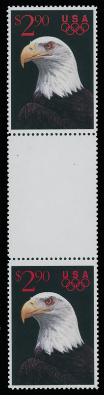 Lot 312 - 2. United States Modern Errors and Varieties -  Raritan Stamps Inc. Auction #96 Worldwide Air Post Stamps and Postal History, Philatelic Rarities of the World