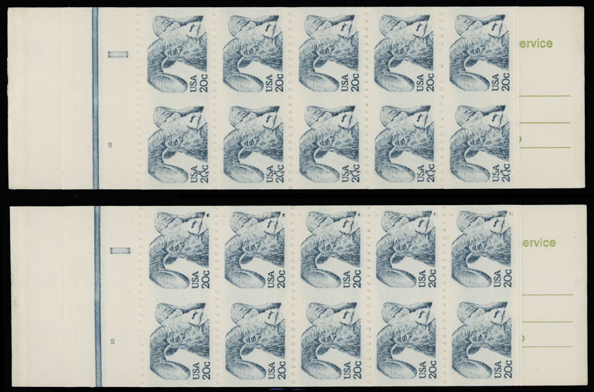 Lot 358 - 2.1 United States stamp booklets - Raritan Stamps Inc. Auction #96 Worldwide Air Post Stamps and Postal History, Philatelic Rarities of the World Lot 358 - 2.1 United States stamp booklets - Raritan Stamps Inc. Auction #96 Worldwide Air Post Stamps and Postal History, Philatelic Rarities of the World