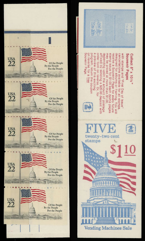 Lot 360 - 2.1 United States stamp booklets - Raritan Stamps Inc. Auction #96 Worldwide Air Post Stamps and Postal History, Philatelic Rarities of the World Lot 360 - 2.1 United States stamp booklets - Raritan Stamps Inc. Auction #96 Worldwide Air Post Stamps and Postal History, Philatelic Rarities of the World