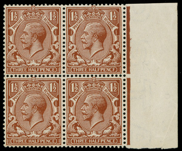 Lot 402 - 3. Great Britain  -  Raritan Stamps Inc. Auction #96 Worldwide Air Post Stamps and Postal History, Philatelic Rarities of the World
