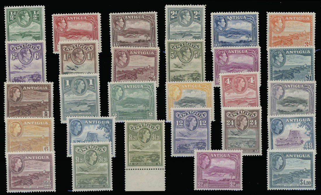 Lot 413 - 4. British Commonwealth (A-B) antigua -  Raritan Stamps Inc. Auction #96 Worldwide Air Post Stamps and Postal History, Philatelic Rarities of the World