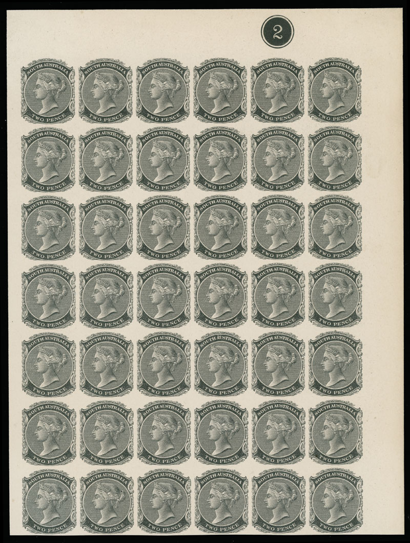 Lot 415 - 4. British Commonwealth (A-B) Australia and States - South Australia -  Raritan Stamps Inc. Auction #96 Worldwide Air Post Stamps and Postal History, Philatelic Rarities of the World