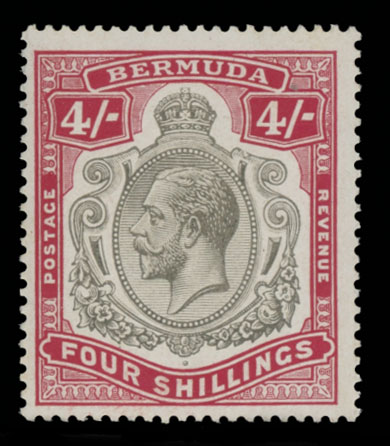 Lot 420 - 4. British Commonwealth (A-B) Bermuda -  Raritan Stamps Inc. Auction #96 Worldwide Air Post Stamps and Postal History, Philatelic Rarities of the World