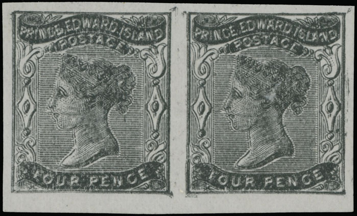 Lot 427 - 5. British North America Prince Edward Islands - Raritan Stamps Inc. Auction #96 Worldwide Air Post Stamps and Postal History, Philatelic Rarities of the World Lot 427 - 5. British North America Prince Edward Islands - Raritan Stamps Inc. Auction #96 Worldwide Air Post Stamps and Postal History, Philatelic Rarities of the World