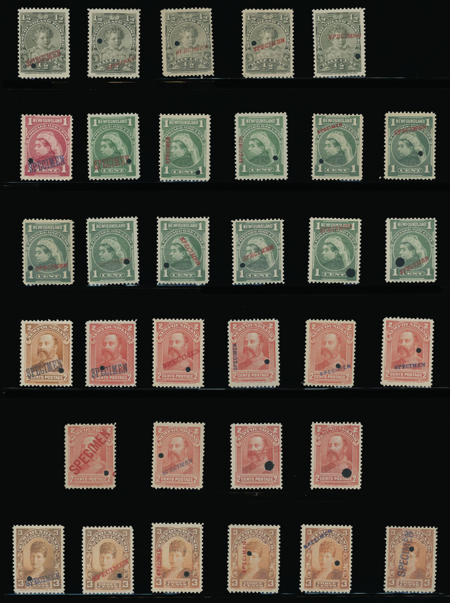 Lot 431 - 5. British North America Newfoundland - Raritan Stamps Inc. Auction #96 Worldwide Air Post Stamps and Postal History, Philatelic Rarities of the World Lot 431 - 5. British North America Newfoundland - Raritan Stamps Inc. Auction #96 Worldwide Air Post Stamps and Postal History, Philatelic Rarities of the World