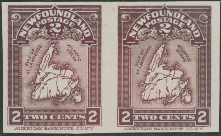 Lot 433 - 5. British North America Newfoundland - Raritan Stamps Inc. Auction #96 Worldwide Air Post Stamps and Postal History, Philatelic Rarities of the World Lot 433 - 5. British North America Newfoundland - Raritan Stamps Inc. Auction #96 Worldwide Air Post Stamps and Postal History, Philatelic Rarities of the World