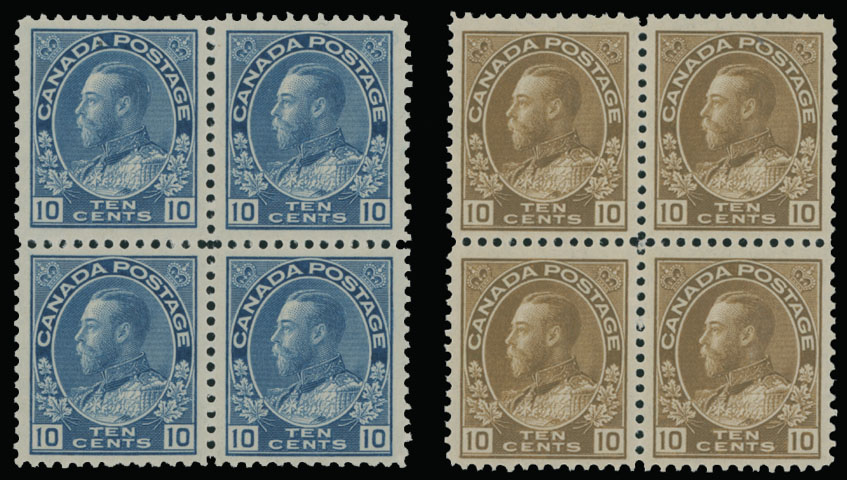 Lot 468 - 6. Canada King George V Admiral issue - Raritan Stamps Inc. Auction #96 Worldwide Air Post Stamps and Postal History, Philatelic Rarities of the World Lot 468 - 6. Canada King George V Admiral issue - Raritan Stamps Inc. Auction #96 Worldwide Air Post Stamps and Postal History, Philatelic Rarities of the World