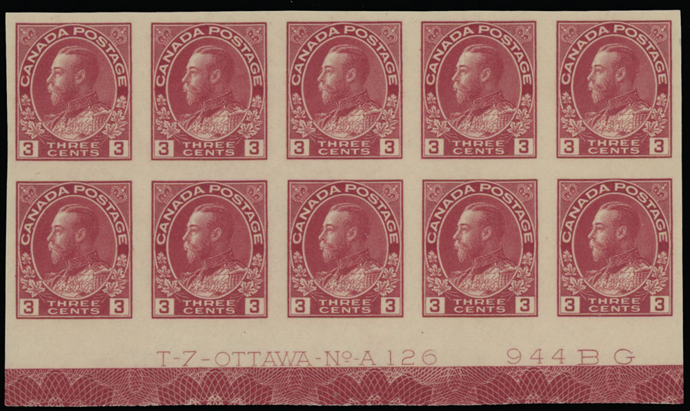 Lot 470 - 6. Canada King George V Admiral issue - Raritan Stamps Inc. Auction #96 Worldwide Air Post Stamps and Postal History, Philatelic Rarities of the World Lot 470 - 6. Canada King George V Admiral issue - Raritan Stamps Inc. Auction #96 Worldwide Air Post Stamps and Postal History, Philatelic Rarities of the World