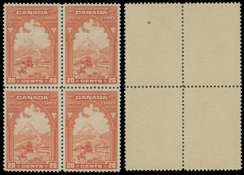 Lot 548 - 6. Canada special delivery stamps -  Raritan Stamps Inc. Auction #96 Worldwide Air Post Stamps and Postal History, Philatelic Rarities of the World