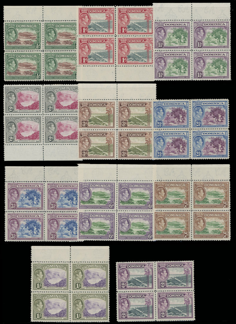 Lot 570 - 7. British Commonwealth (C-Z) dominica - Raritan Stamps Inc. Auction #96 Worldwide Air Post Stamps and Postal History, Philatelic Rarities of the World Lot 570 - 7. British Commonwealth (C-Z) dominica - Raritan Stamps Inc. Auction #96 Worldwide Air Post Stamps and Postal History, Philatelic Rarities of the World