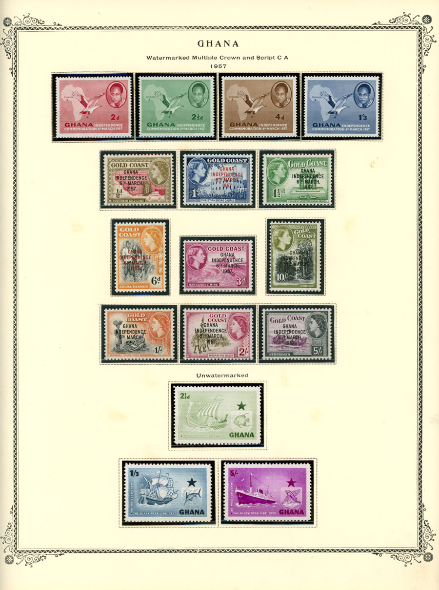 Lot 576 - 7. British Commonwealth (C-Z) Ghana and Nigeria - Raritan Stamps Inc. Auction #96 Worldwide Air Post Stamps and Postal History, Philatelic Rarities of the World Lot 576 - 7. British Commonwealth (C-Z) Ghana and Nigeria - Raritan Stamps Inc. Auction #96 Worldwide Air Post Stamps and Postal History, Philatelic Rarities of the World