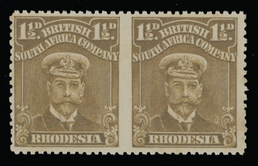 Lot 635 - 7. British Commonwealth (C-Z) RHODESIA - BRITISH SOUTH AFRICA COMPANY - Raritan Stamps Inc. Auction #96 Worldwide Air Post Stamps and Postal History, Philatelic Rarities of the World Lot 635 - 7. British Commonwealth (C-Z) RHODESIA - BRITISH SOUTH AFRICA COMPANY - Raritan Stamps Inc. Auction #96 Worldwide Air Post Stamps and Postal History, Philatelic Rarities of the World