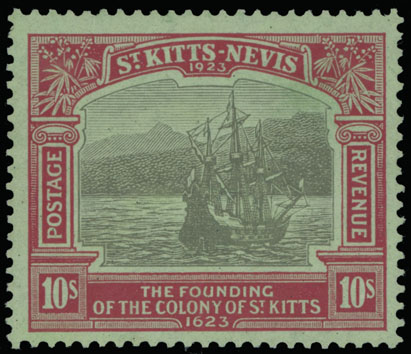 Lot 644 - 7. British Commonwealth (C-Z) Saint Kitts - Nevis - Raritan Stamps Inc. Auction #96 Worldwide Air Post Stamps and Postal History, Philatelic Rarities of the World Lot 644 - 7. British Commonwealth (C-Z) Saint Kitts - Nevis - Raritan Stamps Inc. Auction #96 Worldwide Air Post Stamps and Postal History, Philatelic Rarities of the World