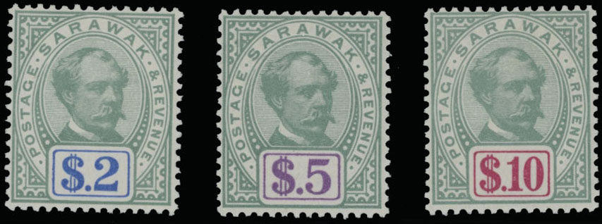 Lot 646 - 7. British Commonwealth (C-Z) sarawak - Raritan Stamps Inc. Auction #96 Worldwide Air Post Stamps and Postal History, Philatelic Rarities of the World Lot 646 - 7. British Commonwealth (C-Z) sarawak - Raritan Stamps Inc. Auction #96 Worldwide Air Post Stamps and Postal History, Philatelic Rarities of the World