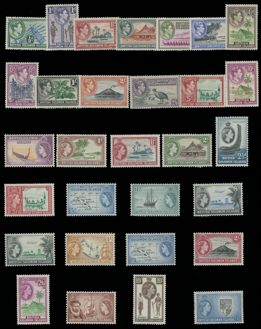 Lot 649 - 7. British Commonwealth (C-Z) solomon islands - Raritan Stamps Inc. Auction #96 Worldwide Air Post Stamps and Postal History, Philatelic Rarities of the World Lot 649 - 7. British Commonwealth (C-Z) solomon islands - Raritan Stamps Inc. Auction #96 Worldwide Air Post Stamps and Postal History, Philatelic Rarities of the World