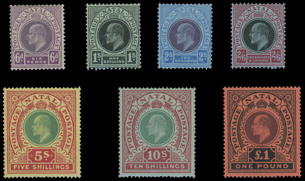 Lot 653 - 7. British Commonwealth (C-Z) South Africa - Natal -  Raritan Stamps Inc. Auction #96 Worldwide Air Post Stamps and Postal History, Philatelic Rarities of the World