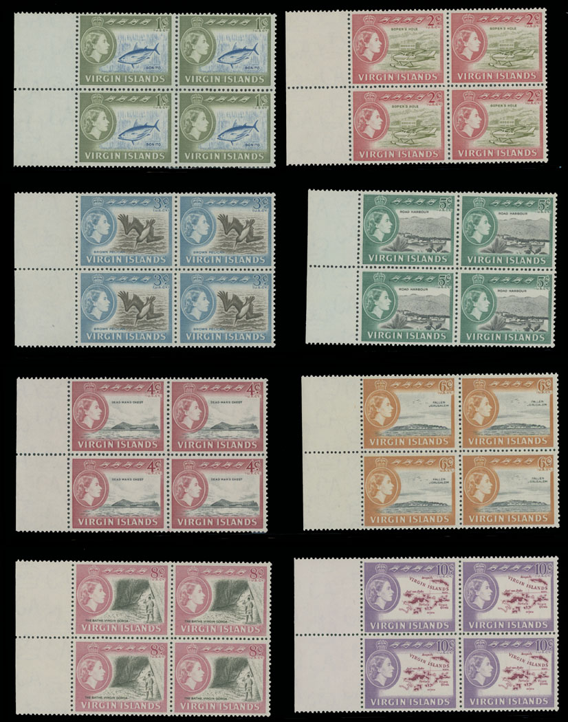 Lot 667 - 7. British Commonwealth (C-Z) Virgin Islands -  Raritan Stamps Inc. Auction #96 Worldwide Air Post Stamps and Postal History, Philatelic Rarities of the World