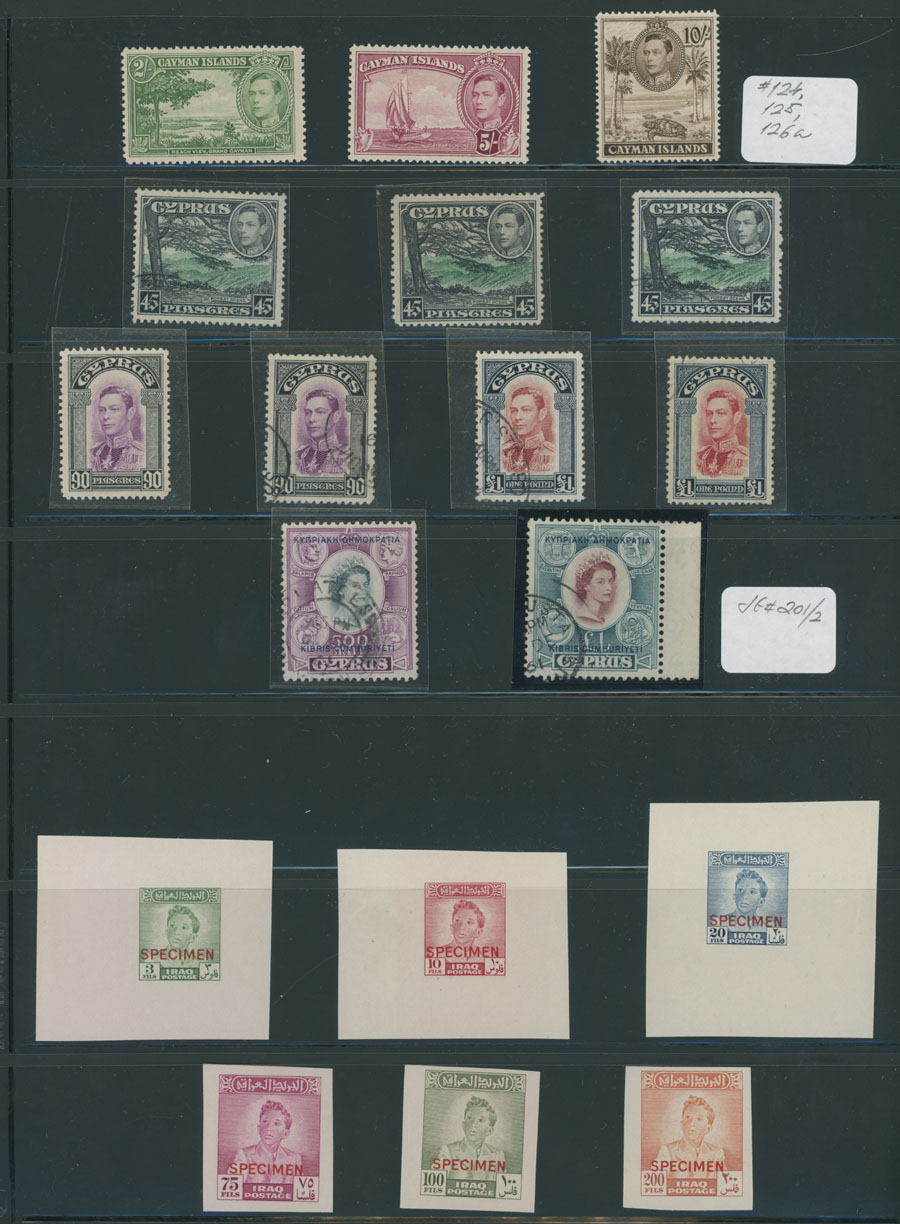 Lot 669 - 8. British Commonwealth (C-Z) Collections and Large Lots - Raritan Stamps Inc. Auction #96 Worldwide Air Post Stamps and Postal History, Philatelic Rarities of the World Lot 669 - 8. British Commonwealth (C-Z) Collections and Large Lots - Raritan Stamps Inc. Auction #96 Worldwide Air Post Stamps and Postal History, Philatelic Rarities of the World